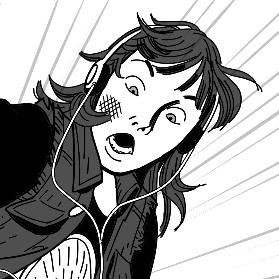 Maurice HEADSHOT MAURICE AND THE METAL - COMIC - MAURICE