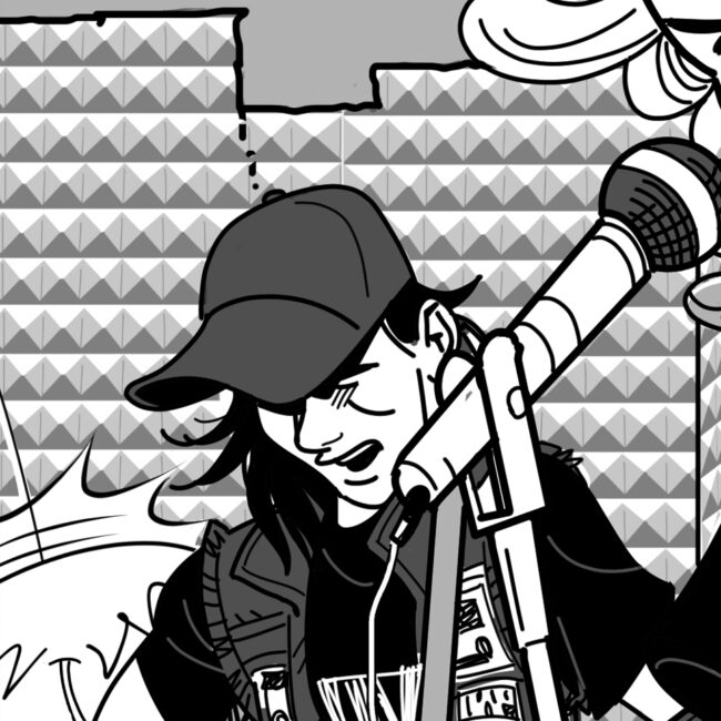 Carlos MAURICE AND THE METAL - COMIC - BAND
