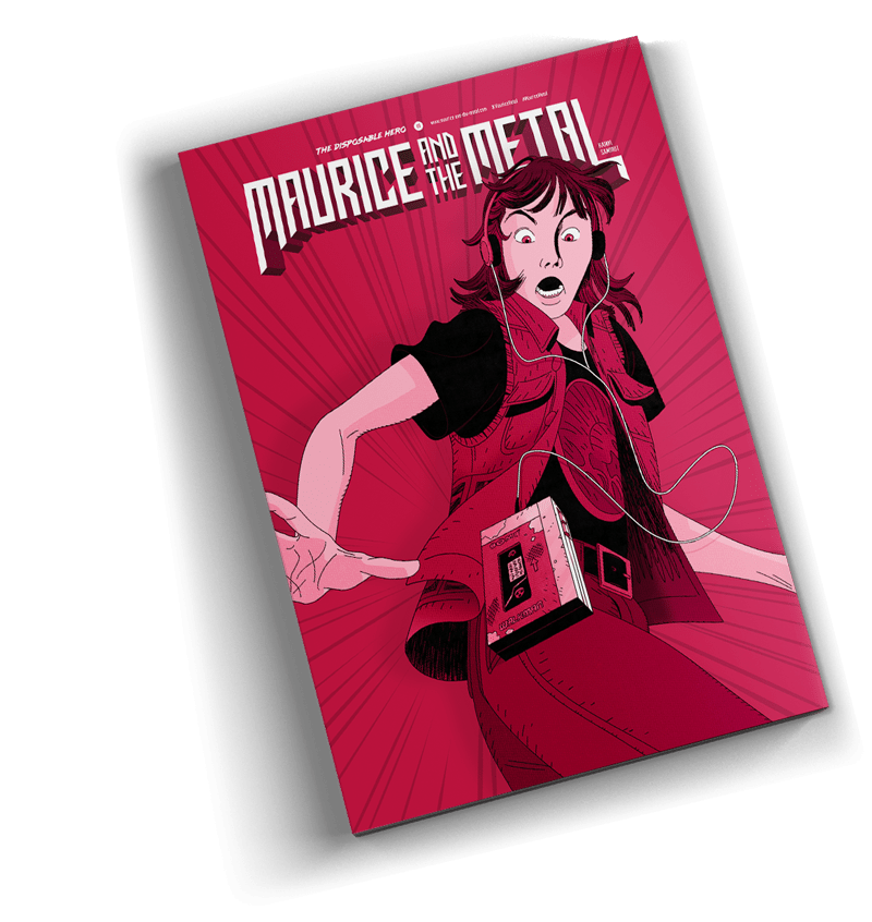 MAURICE AND THE METAL - COMIC